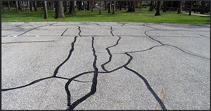 Asphalt Crack Filling and Sealing Projects